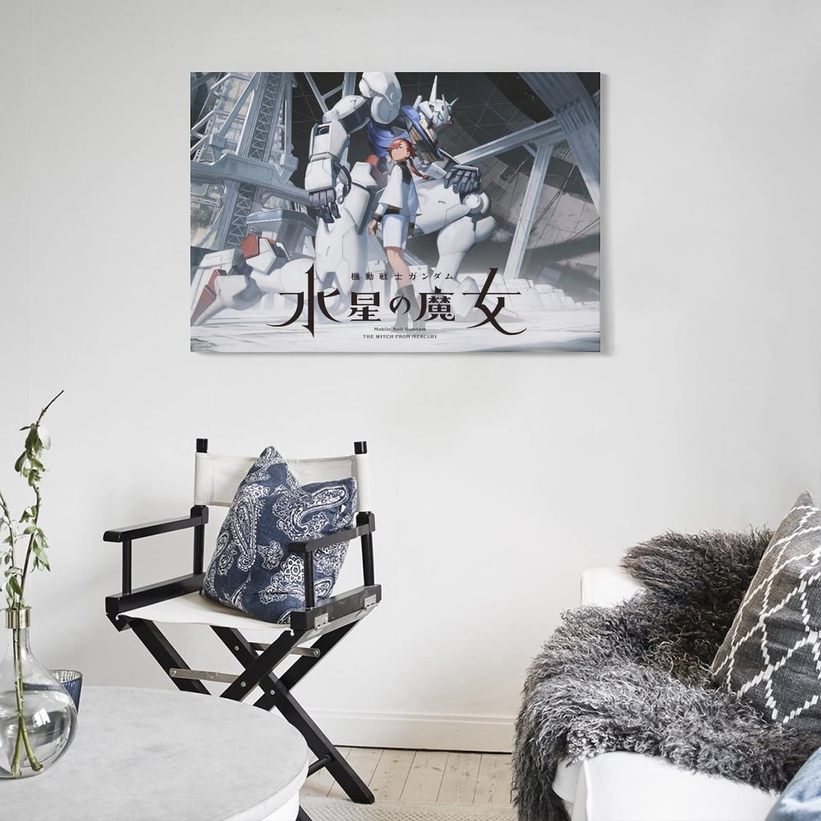Amazon.co.jp: アートパネル 絵 絵画 飾り 機動戦士ガンダム 水星の