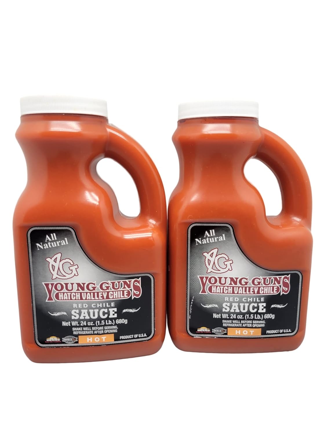 Hatch Valley Red Chile Sauce 2 Pack Bundle (Hot 2-Pack)