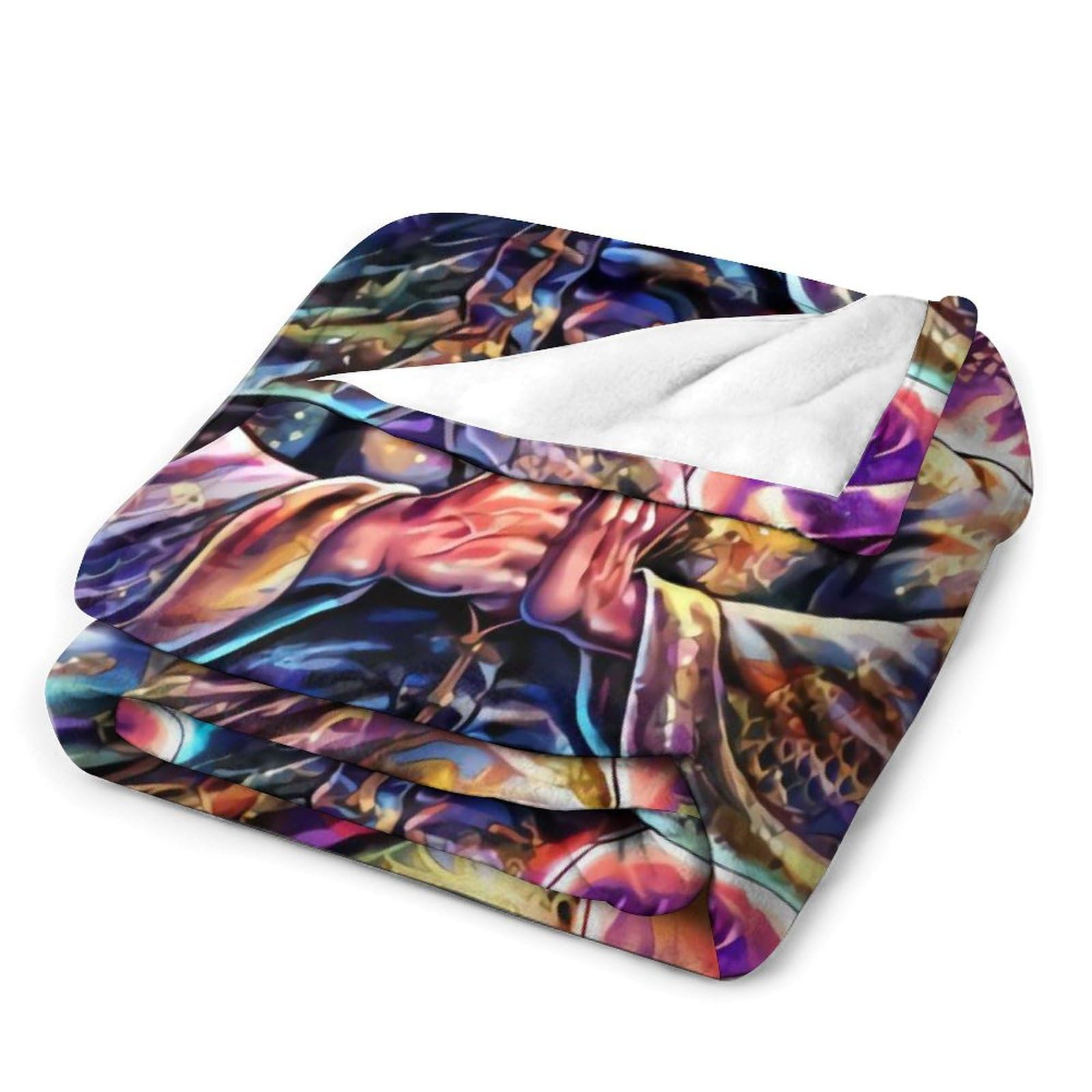 Amazon｜ブランケット 蒼天の拳 天刻 霞拳志郎 パチンコ愛好者 毛布