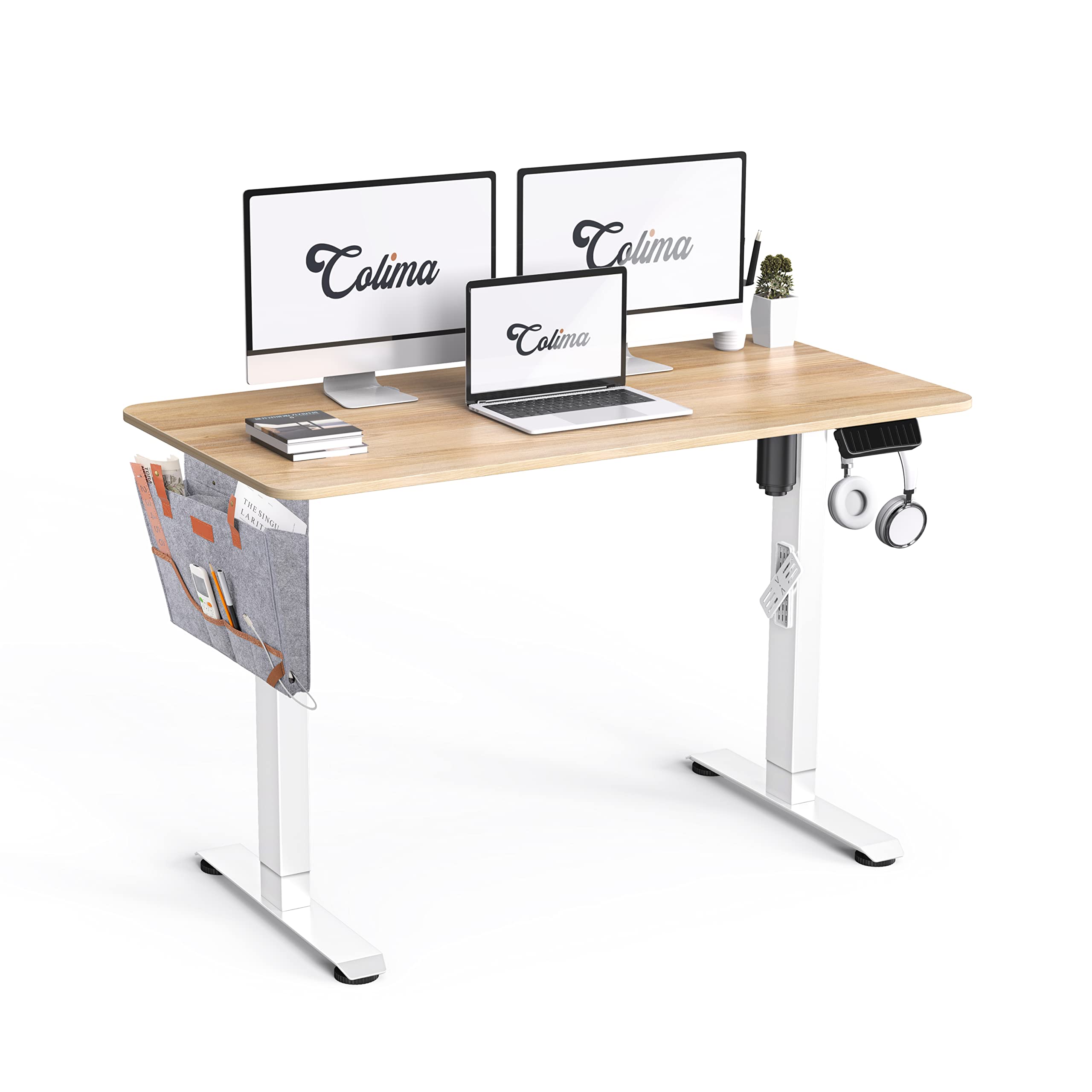 Buy COLIMA OnePiece Desktop Electric Standing Desk, 48"x24"Height