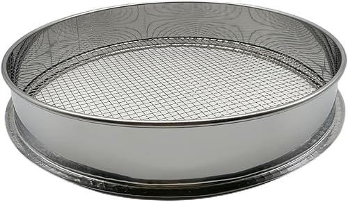 Miniatura 2 de Tamiz de suelo para Garen -12 pulgadas Tamiz de suelo para rocas Compost - Sartén para tamizar compost (pantalla de malla de 38 pulgadas)
