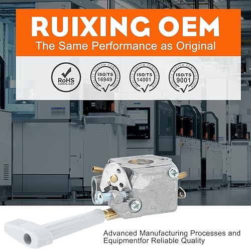 Miniatura 6 de Hipa RY08420 Carburador para mochila BP42 RY08420A RY42BPEMC RY42WB soplador de hojas 308054093 900777005 308054079 Carb
