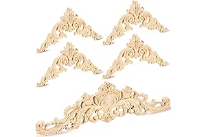 Wood Appliques Onlays Decorative DIY Natural Wood Appliques and Onlays For Furniture...
