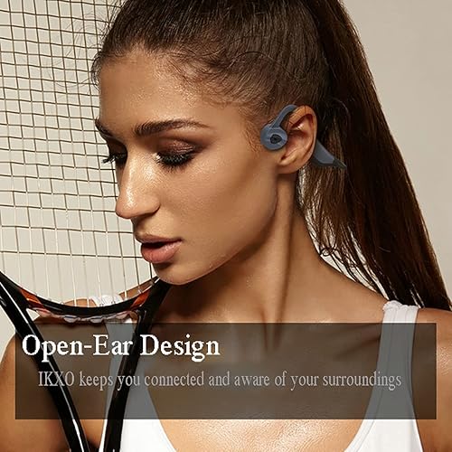 Miniatura 2 de Auriculares de conducción ósea de natación, impermeables, reproductor MP3, auriculares inalámbricos de oreja abierta, auriculares deportivos de 16