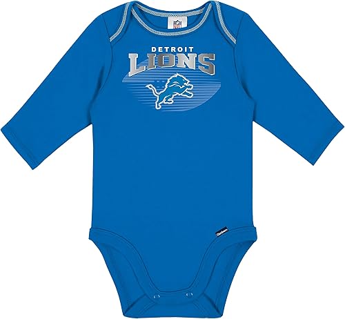 Miniatura 8 de Gerber Unisex Baby NFL Team 2 Pack Long Sleeve Onesie Bodysuit