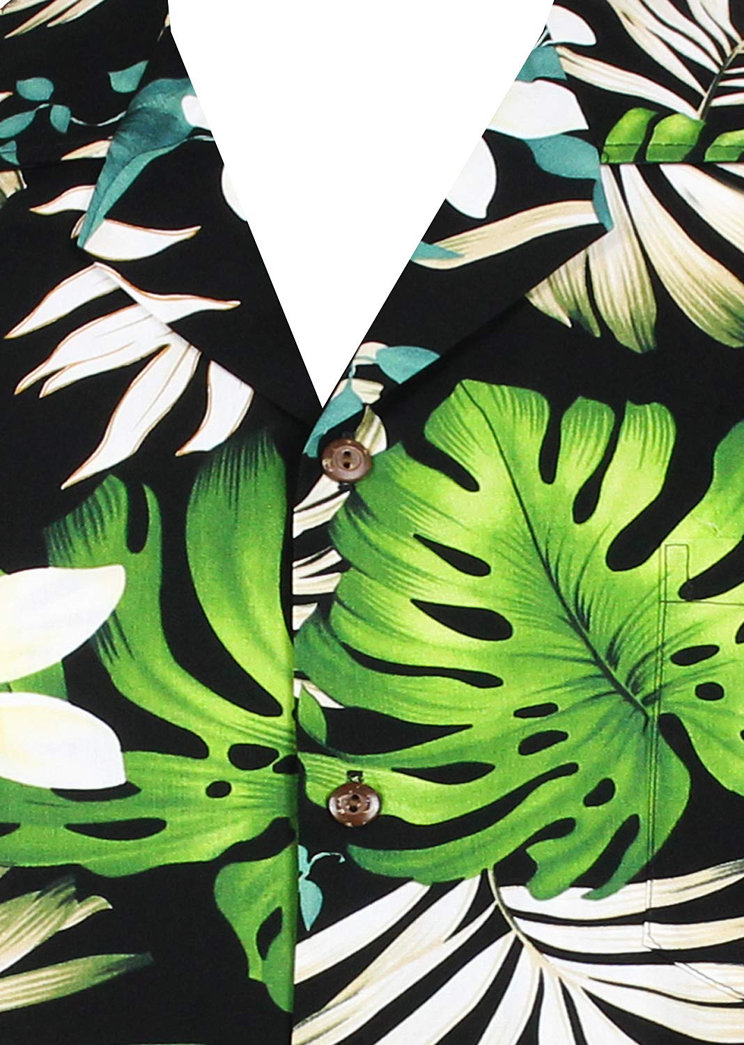 P.L.A. | Original Camicia Hawaiana | Signori | S - 4XL | Maniche Corte | Tasca Frontale | Hawaii Stampa | Fiori | Rosso