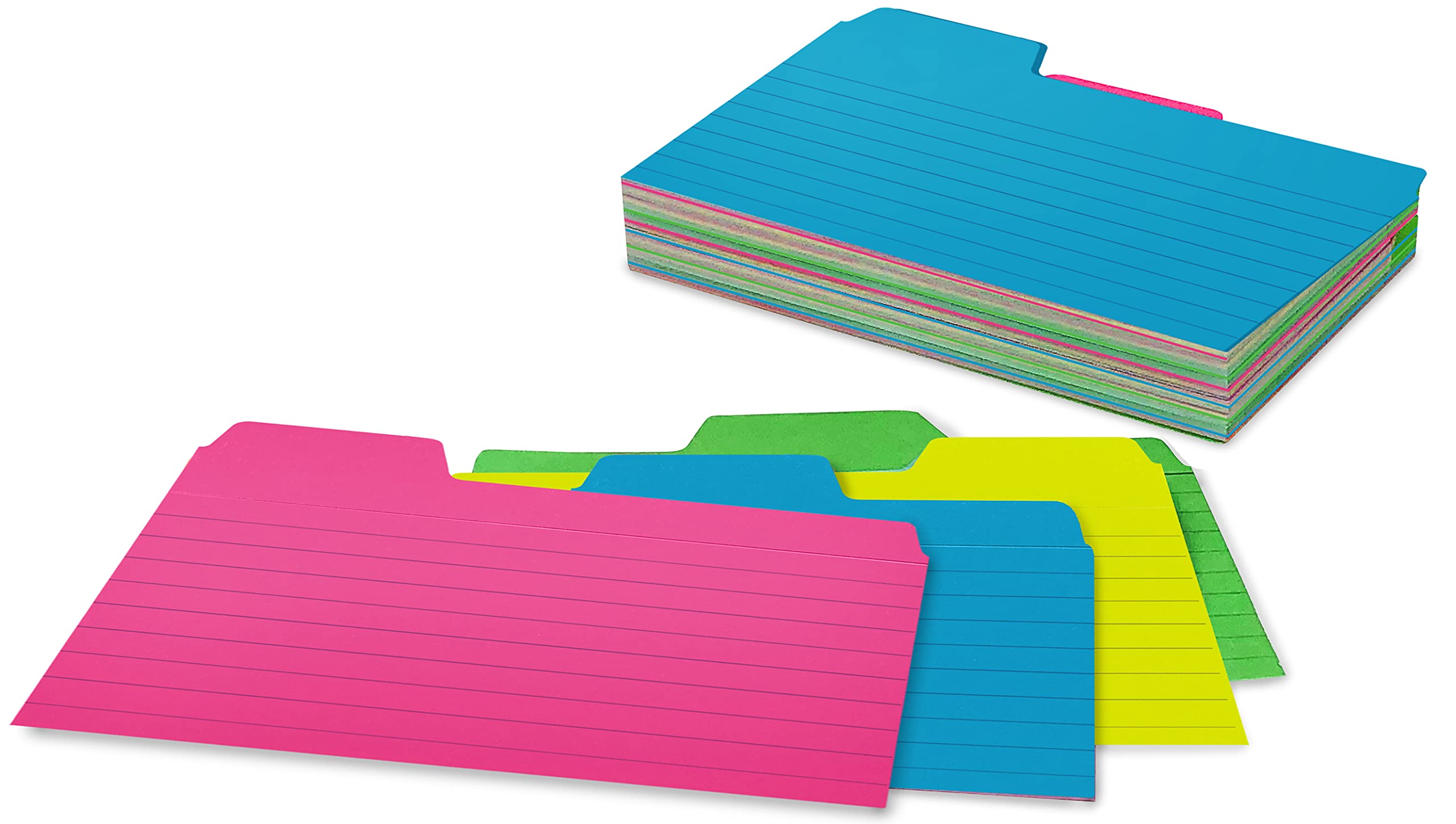 3x5 Tabbed Index Card
