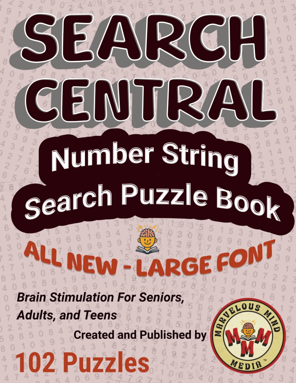 Search Central Number String Search Puzzle Book