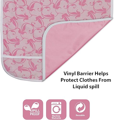 Miniatura 5 de Personal Touch - Babero para mujer con recogedor de migas (18.0 x 37.8in, cierre a presión, 6 unidades)