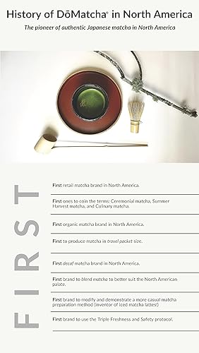 Miniatura 3 de DoMatcha - Polvo de matcha de té verde Summer Harvest - Fuente natural de antioxidantes cafeína y L-teanina promueve la concentración y la