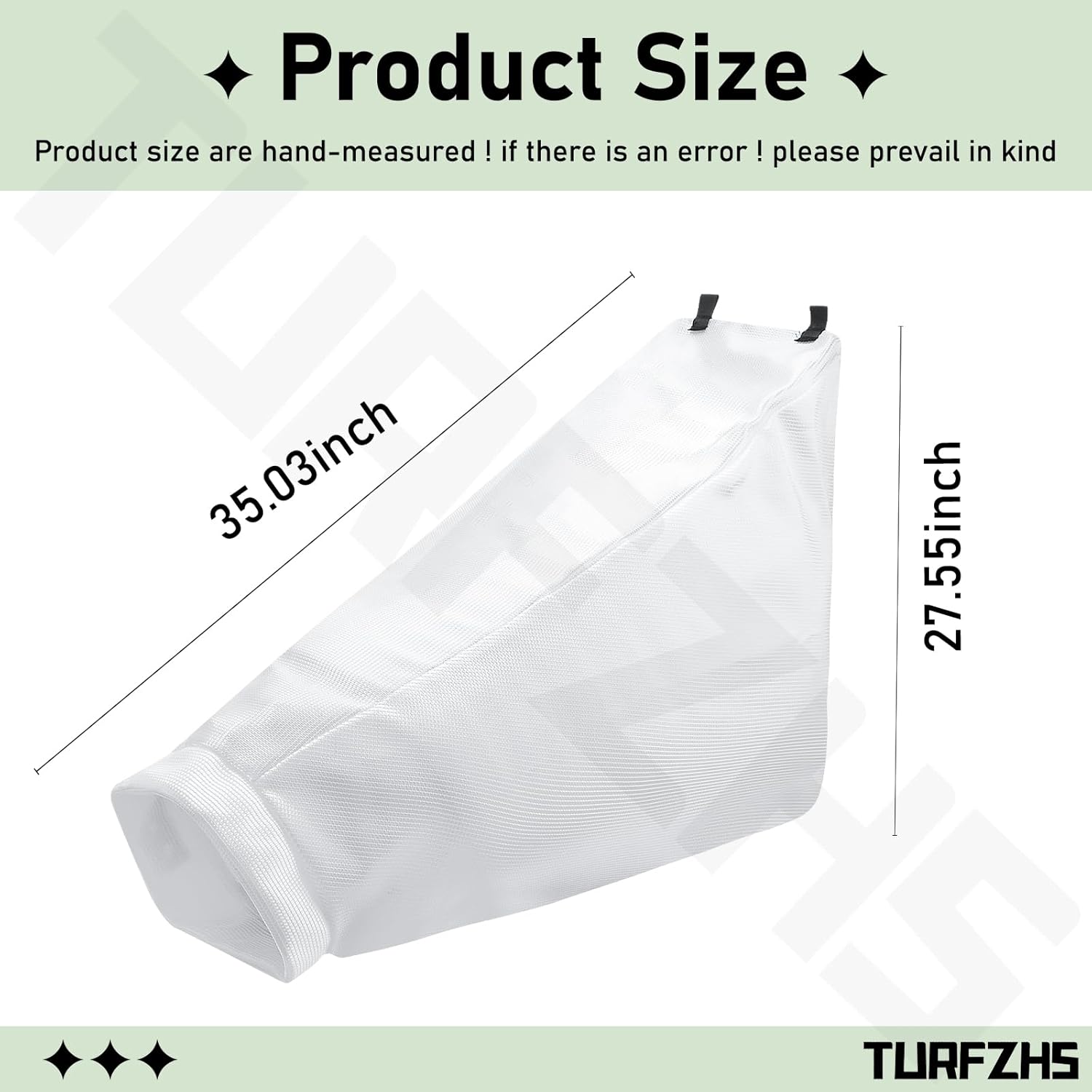 753-06118 Grassbag 2.6 Bushe Grass Bagger Bag 33" for Cub Cadet MTD Troy-Bilt TBWC33XP 19A20001 19A20001000 Lawn Mower, Replace 764-04052A 764-04052 753-05602 GW-1769316
