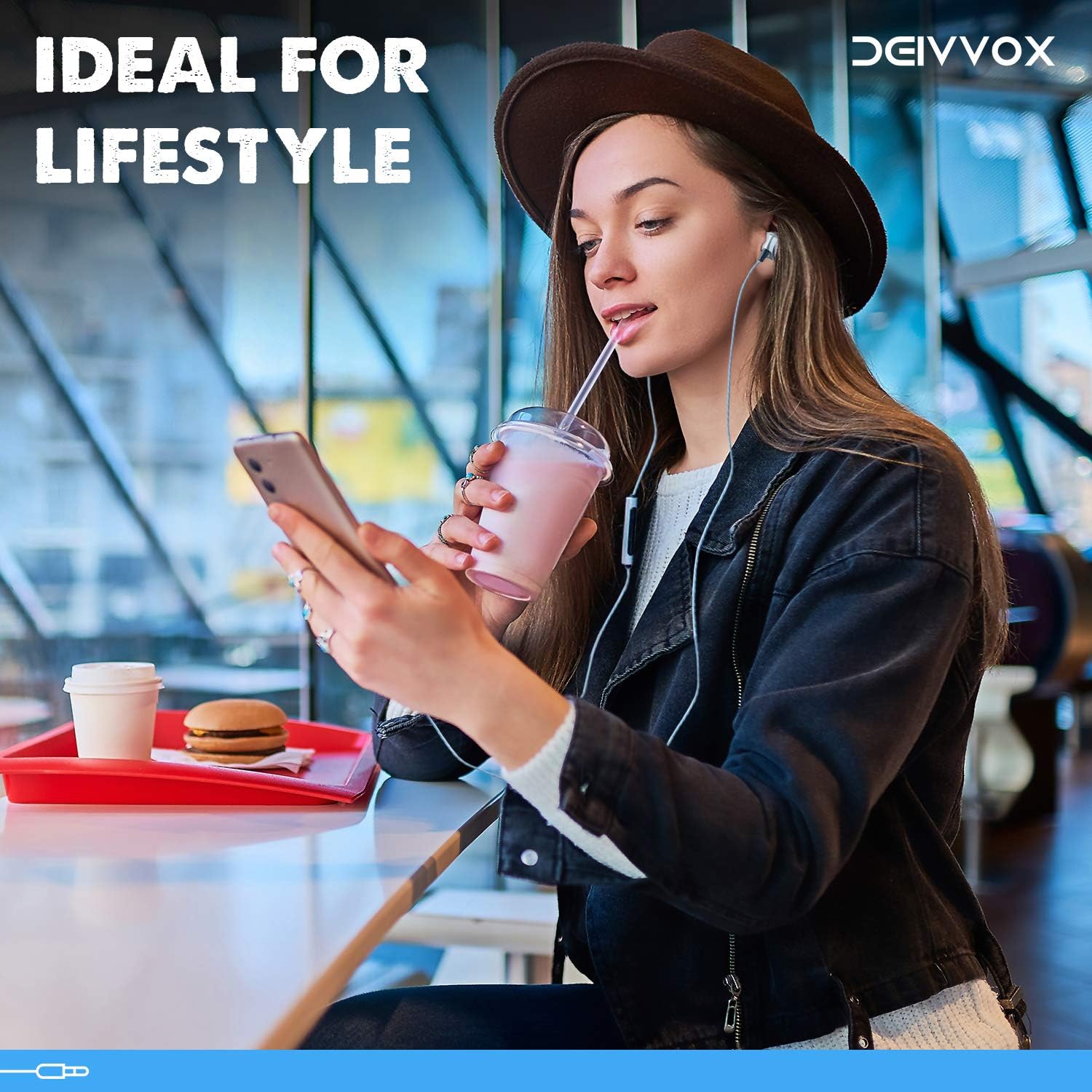 Lоwеѕt Prісе DEIVVOX D0218 Wired Earbuds with Microphone in Ear Headphones - Volume Control Mic - Balanced Sound with Extra Bass - Earphones Noise Isolating - Headset for Cell Phones Samsung Sony LG - Jack 3.5 mm Crаzу Clеаrаnсе DEIVVOX D0218 Wired Earbuds with Microphone in Ear Headphones - Volume Control Mic - Balanced Sound with Extra Bass - Earphones Noise Isolating - Headset for Cell Phones Samsung Sony LG - Jack 3.5 mm