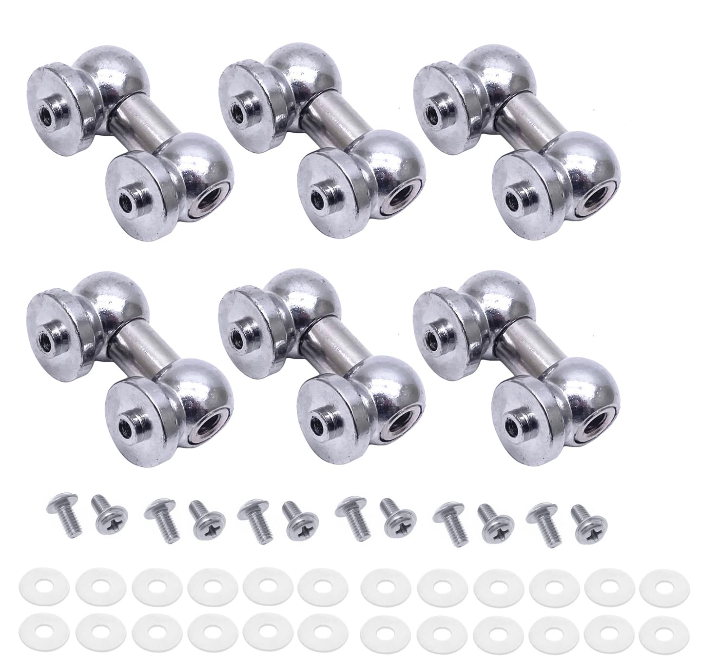 Amazon.com: TUOREN Pack of 6 Double End Mounted Tom/Snare Drum