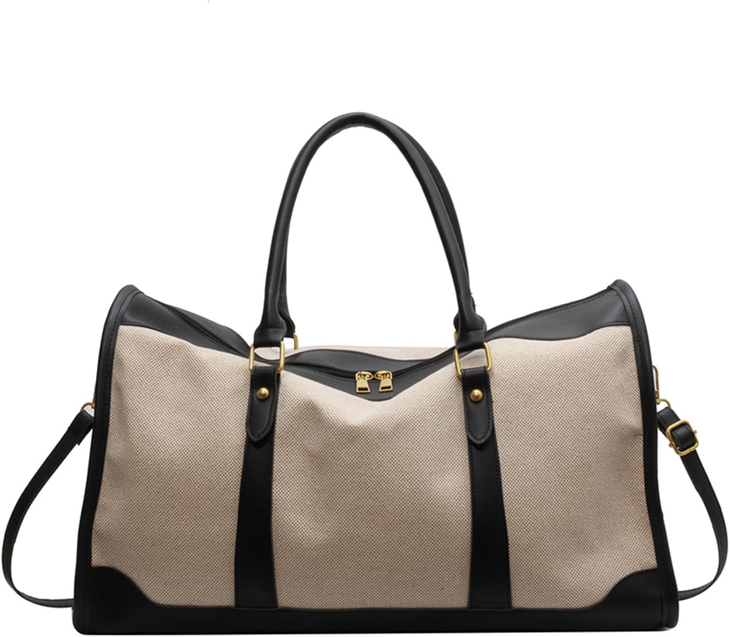 Tekzitfuir Large Canvas Sports Gym Bag Canvas Duffle Bags