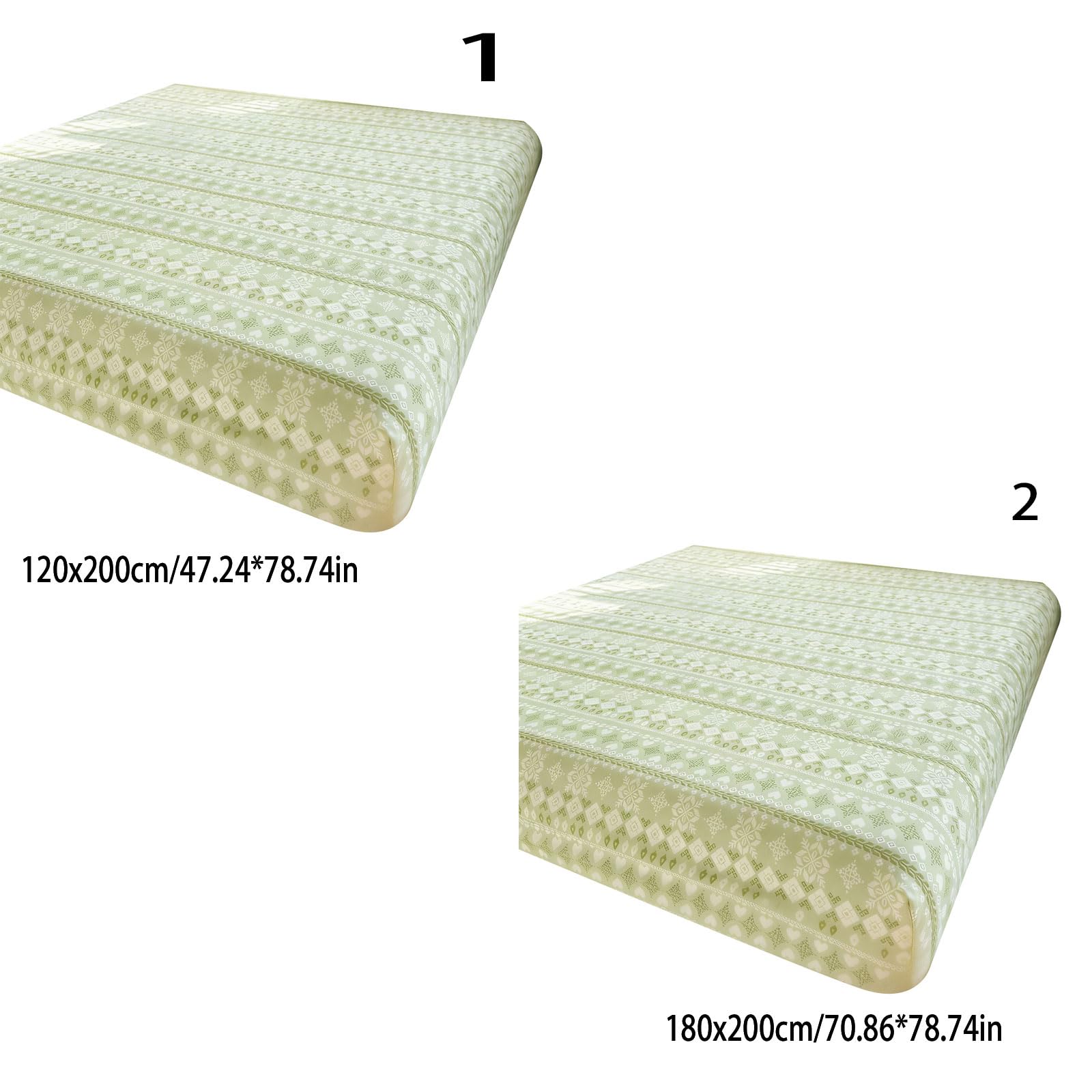 Protector de sábana bajera ajustable de tela gruesa y duradera, varios, C E
