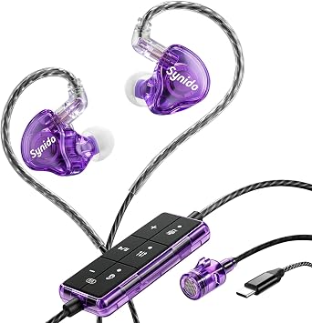 Sound Card Karaoke Headset with Mic, in-Ear Monitor Livestreaming Headphone