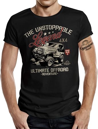The T-shirt for the off-road Jeep fan 
