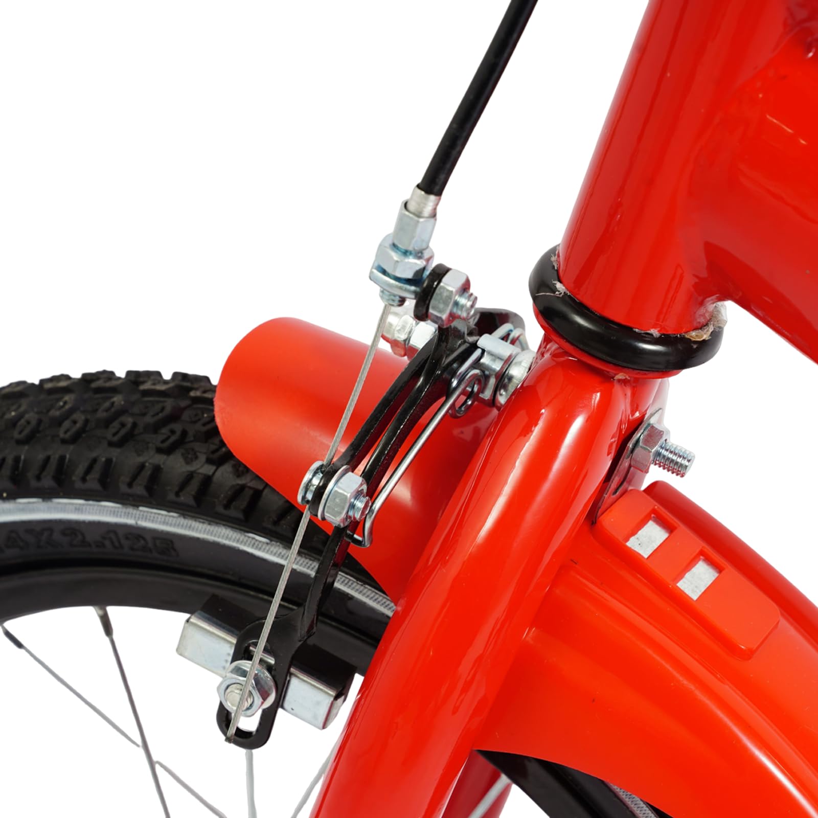 Bicicletta per bambini 12/14/20 pollici, regolabile in altezza, telaio adatto, accessori confortevoli