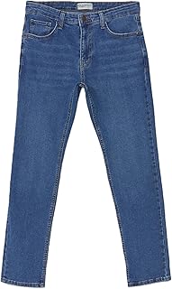 بنطلون جينز 750 بقصة ضيقة سليم فت للرجال من ال سي وايكيكي