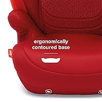 Vista 15 de Diono Monterey 4DXT Latch, 2-in-1 High Back Booster Car Seat with Expandable Height, Width, Advanced Side Impact Protection, 8 Years 1 Booster, Red
