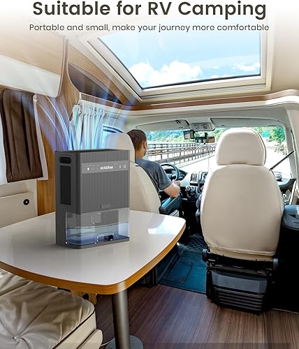 Miniatura 2 de Deshumidificador para dormitorio, deshumidificador rv para interior camper,Tanque de agua de 95 oz,Garaje