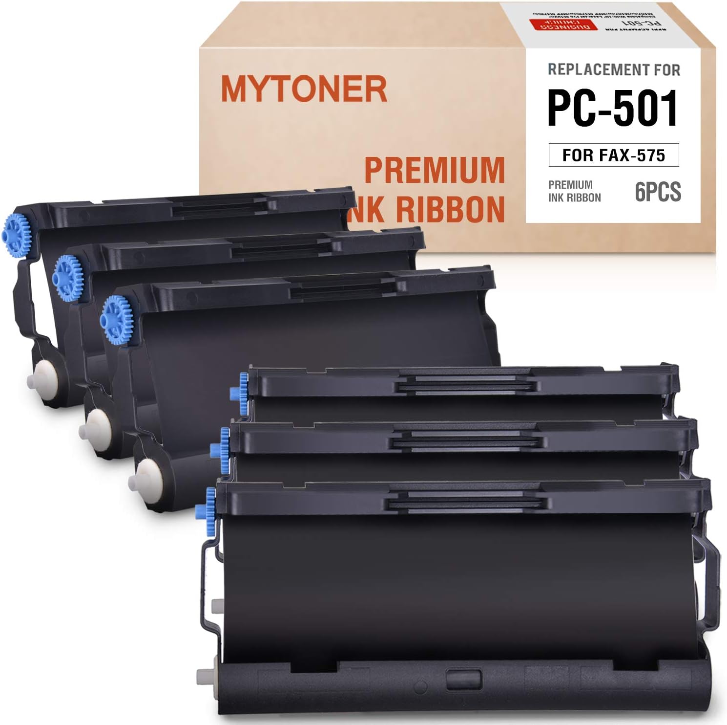MYTONER PC501 Fax Cartridge Compatible with Brother PC501