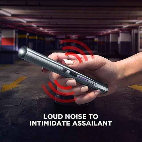 Miniatura 5 de Guard Dog Security Enlight - Pistola aturdidora con linterna, dispositivo de autodefensa, indicador de duración de la batería, clip para cinturón