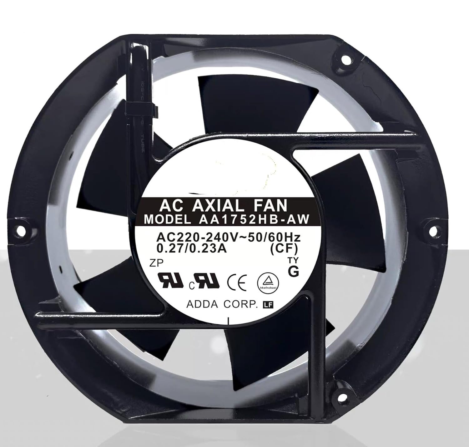 AA1752HB-AW/AT Fan 220V AC 172mm 17251 Axial for Industrial(Insert Type)