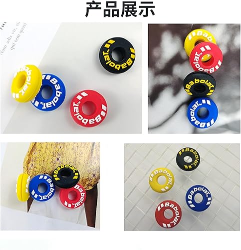 Miniatura 4 de 12 PCS Rubber Tire Shape Vibration DampenerTennis Racket Shock AbsorberTennis Racket Vibration DampenersAntivibrador Raqueta De TenisRacquet