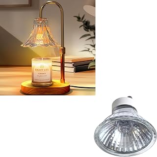 Candle Warmer Lamp with Timer Dimmable: Adjustable Height,3 Timing Mode, 4 Level Dimming - House Warming Gifts New Home Room Decor, Birthday Gifts for Women Mom