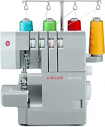 Máquina de Costura Overloque SINGER 14HD854 127V | 6 Tipos de Pontos | Velocidade 1.300ppm | Faca 33% Maior | Luz em LED | Estrutura em metal | Ideal para Tecidos Pesados