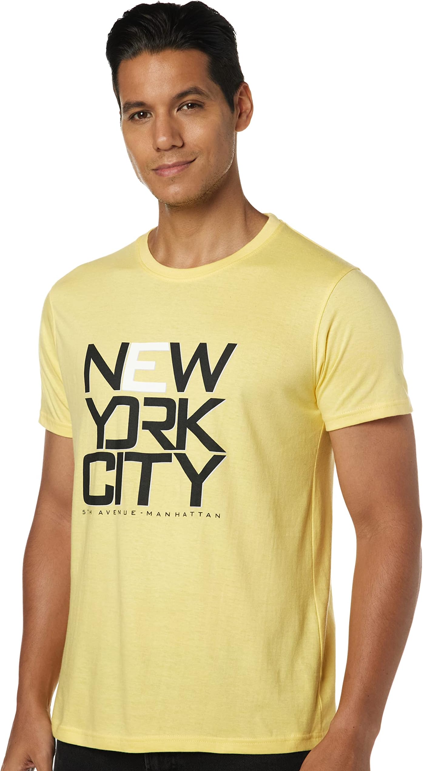 DenikloPrinted Round Neck T-Shirt For Men