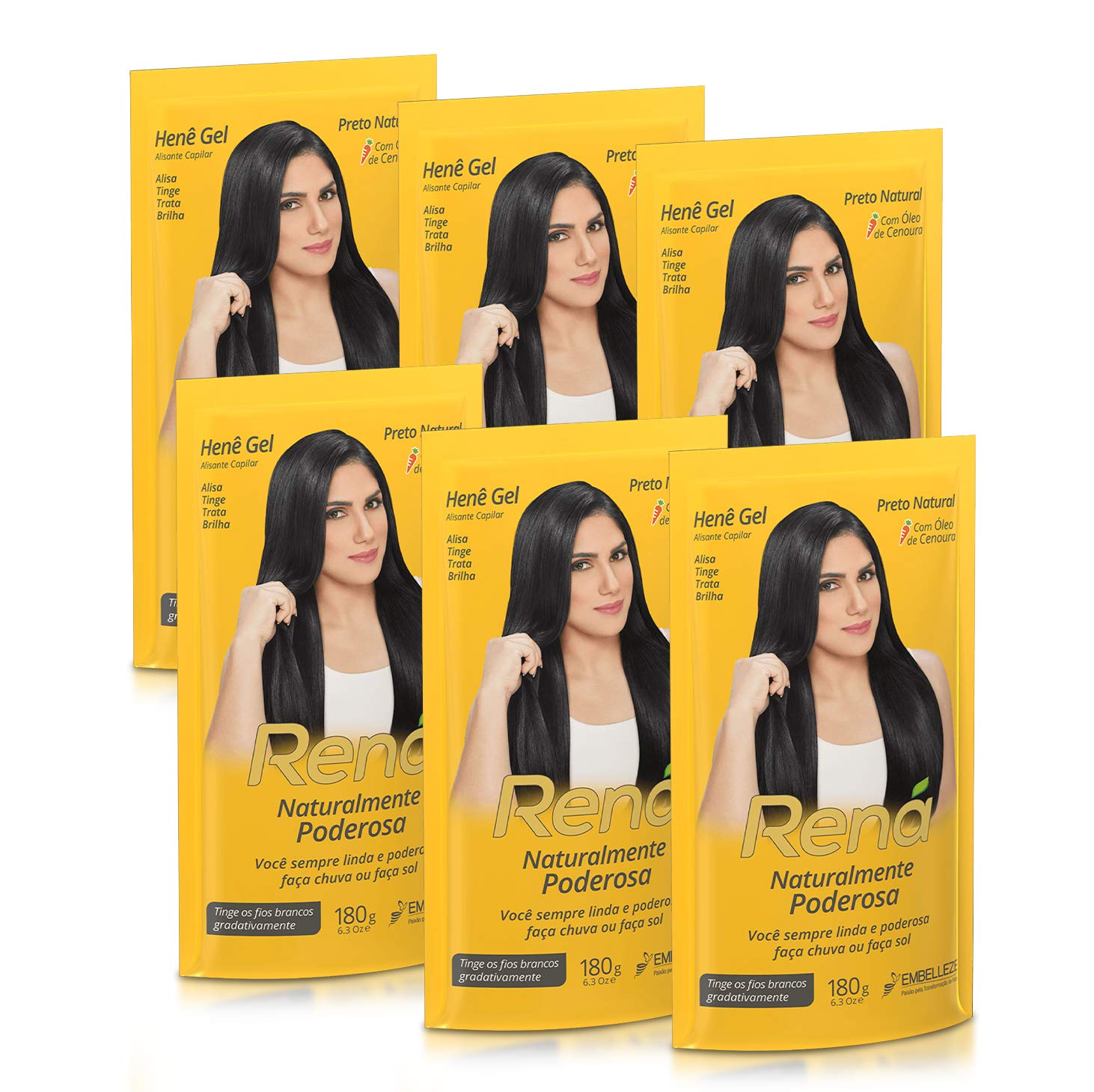 Rena Hene Natural Black Gel 180g Pack Desertcart Seychelles