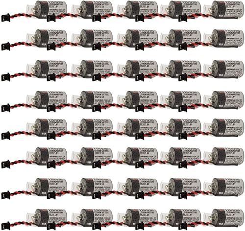 Batería de litio ER3V 3.6V 1000mAh PLC compatible con JZSP-BA01 R88A-BAT02W (conector negro) disponible en Yaxa Colombia