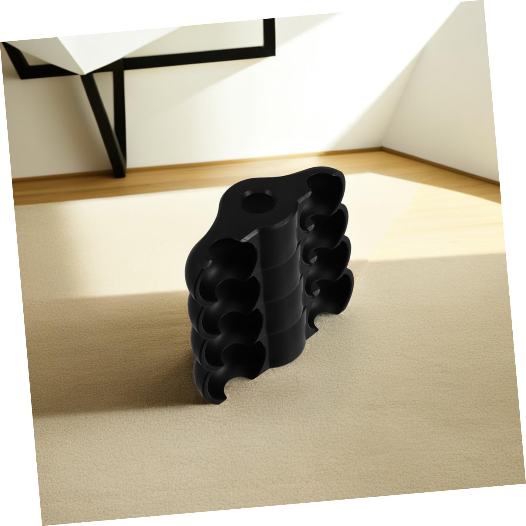 TOYANDONA 4pezzi Adattatori per Piedini Bilanciere Scatto per Indoor Accessori per Allenamento Casa Stabilizzatori per Piedi e Riduzione del Rumore Protezione per Pavimenti Supporto per