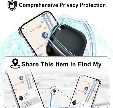 1 x Tracker Tag Smart Tag for Android Only Bluetooth Tracker SmartTag Key Finder Compatible with Google Find My Device App for Keys/Suitcases/Backpacks/Purses