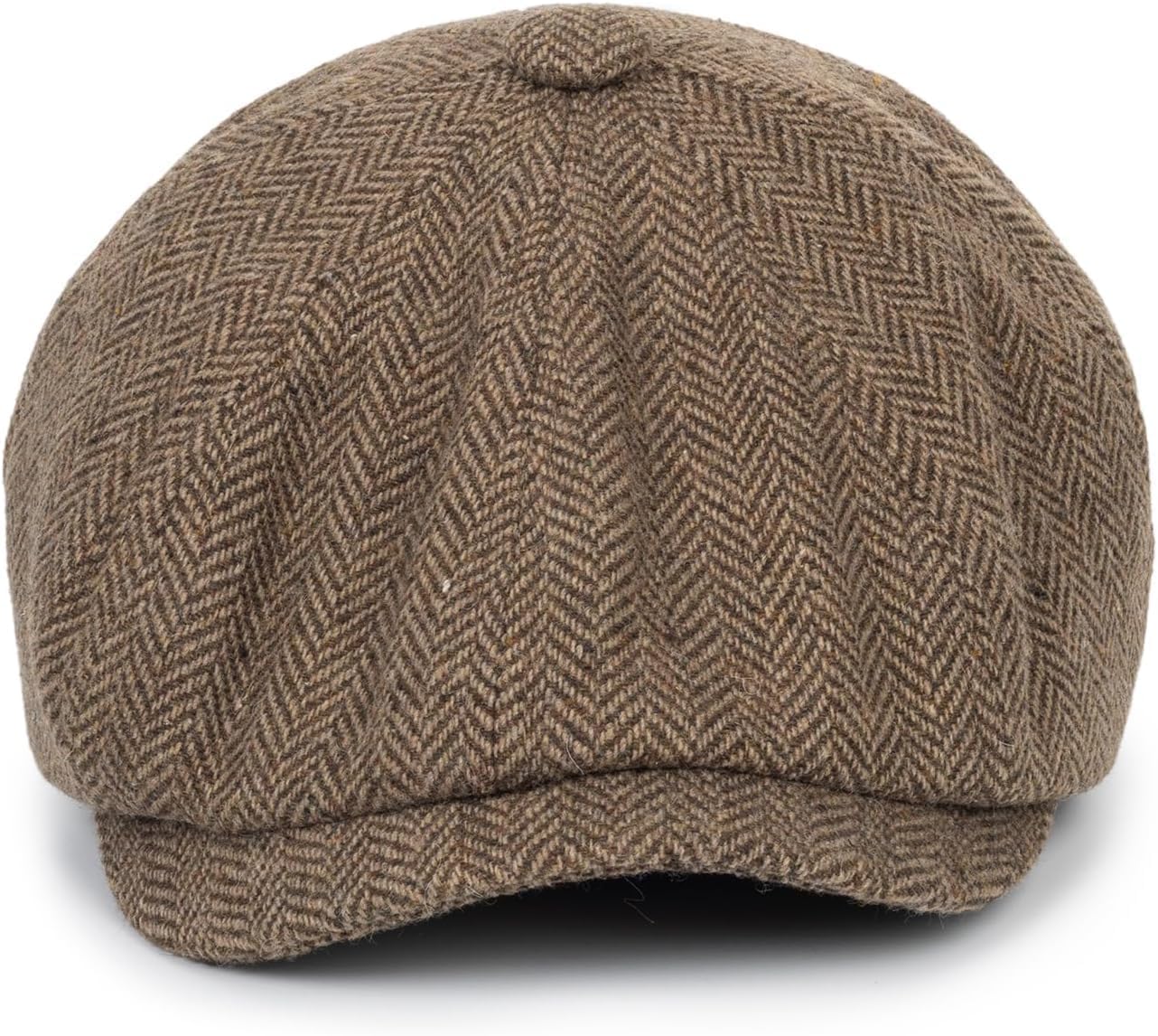 Kid's 20s Winter Newsboy Cap - Knitted Beret Peaked Hat for Boys Girls 4 to 9 Years