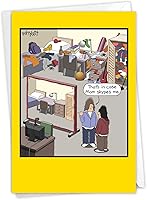 Vista 17 de NobleWorks - Tarjeta del Día de la Madre - Regalo sincero, Tarjeta de felicitación para mamás (con sobre) - Mama Bear C3462MDG