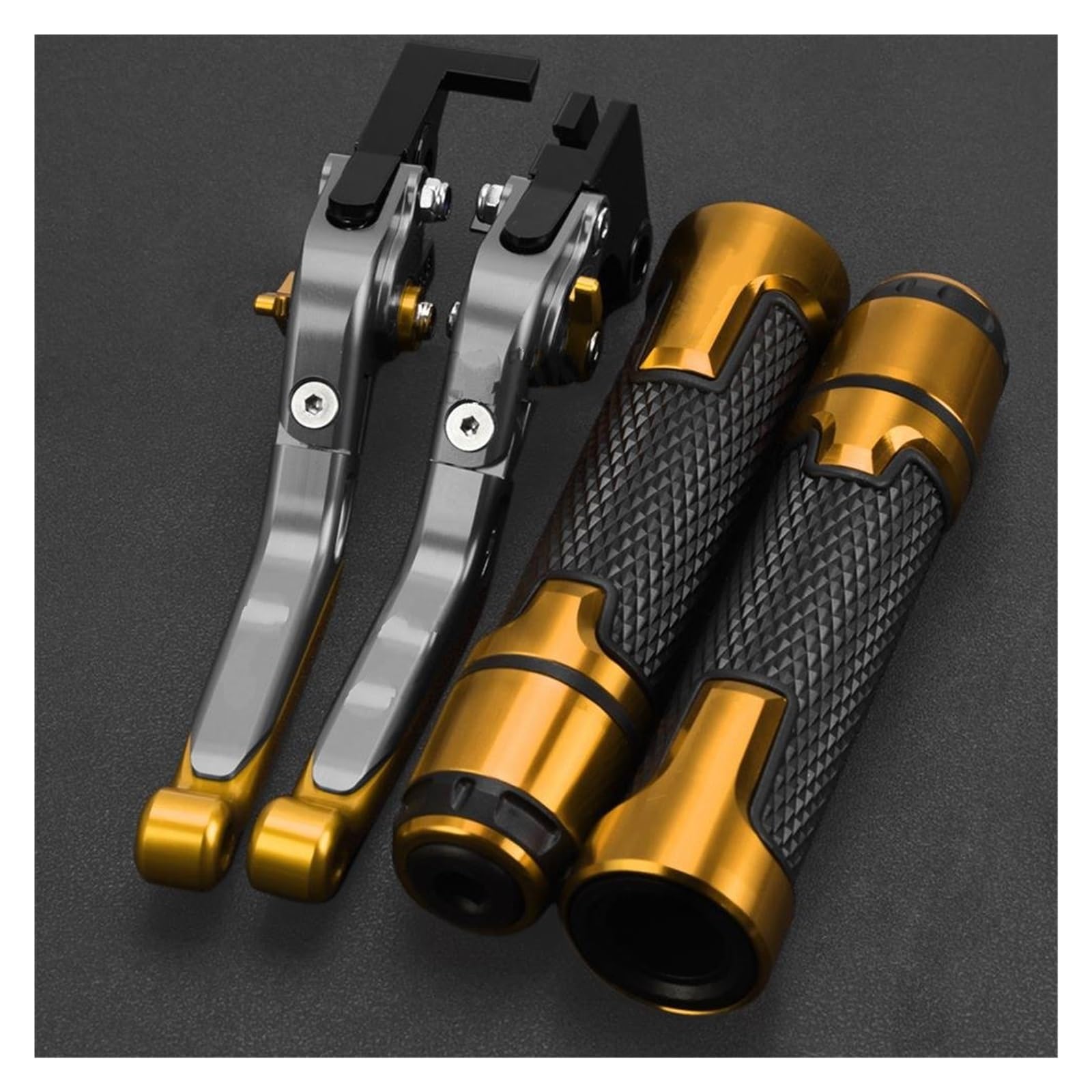 Pbqenxb Break and Clutch Levers for CBR600F for CBR600 F2 F3 F4 F4i 1991-2007 Motorcycle Brake Clutch Levers Handlebar Grips End(K)
