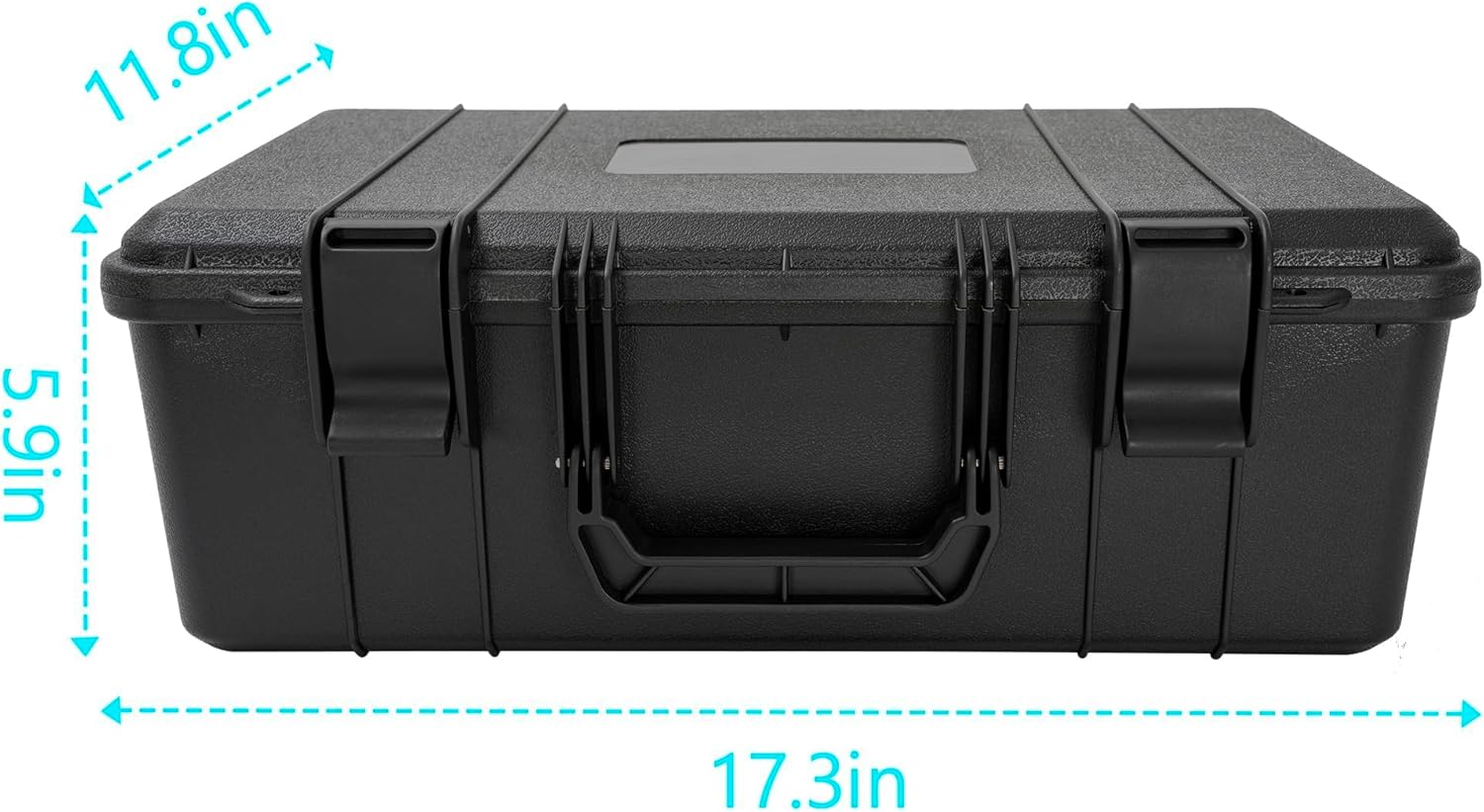 Graded Card Case - Storage Box for 120+ CSG, BGS, SGC, Top Loaders Graded Sports Trading Cards with 6 EVA Foam