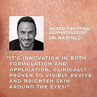 Vista 8 de RoC Multi Correxion Revive + Glow Eye Balm con vitamina C (0.14 oz) + paquete de crema para ojos con retinol