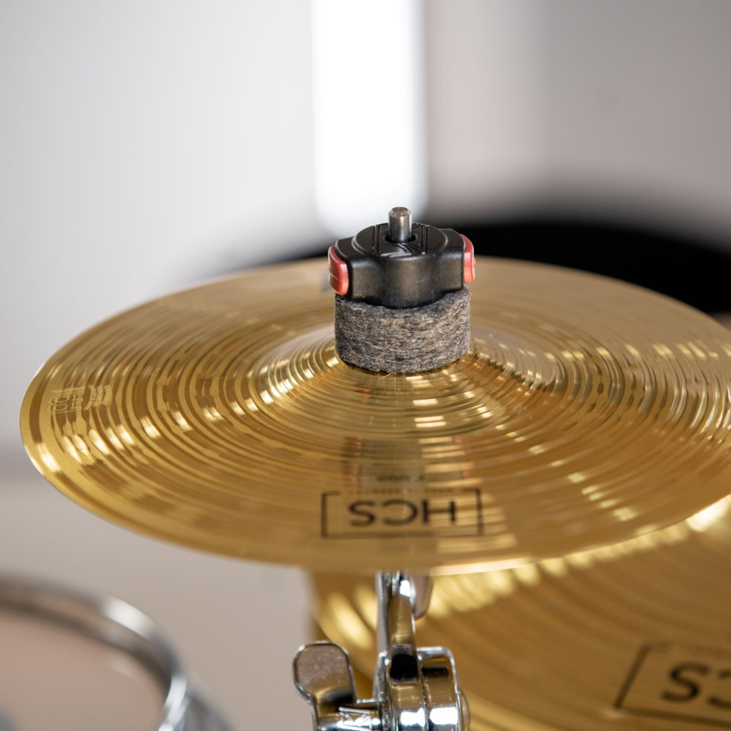 Meinl Cymbals HCS piato Splash 8 pollici (20,32cm) per Batteria – Finitura Tradizionale Ottone, Made In Germany (HCS8S)