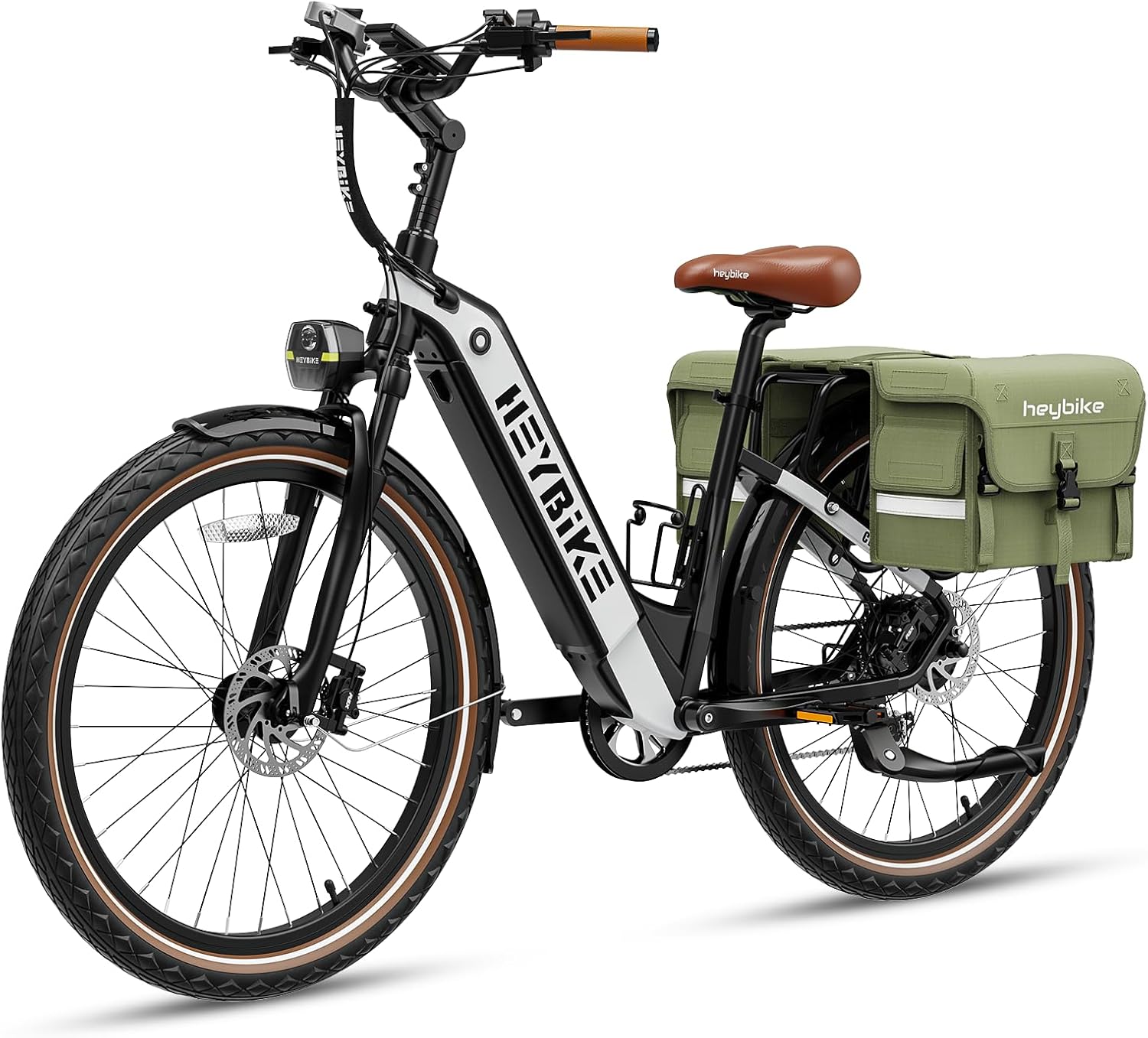 Heybike Cityrun Electric Bike, 1000W Motor Peak City Cruiser Ebike, 48V 15Ah(720Wh) Battery, 60 Miles, Step-Thru Electric Bicycle with APP Control, 3H Fast Charging, Commuter Electric Bike for Adults Heybike Cityrun Electric Bike, 1000W Motor Peak City Cruiser Ebike, 48V 15Ah(720Wh) Battery, 60 Miles, Step-Thru Electric Bicycle with APP Control, 3H Fast Charging, Commuter Electric Bike for Adults