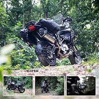 Rhinowalk Motoros Oldaltáska 28L Vízálló - Dupla Nyeregtáska Motorkerékpárhoz, Hőálló Anyag, Ütésálló Méhsejt Kialakítás, Könnyen Rögzíthető 6