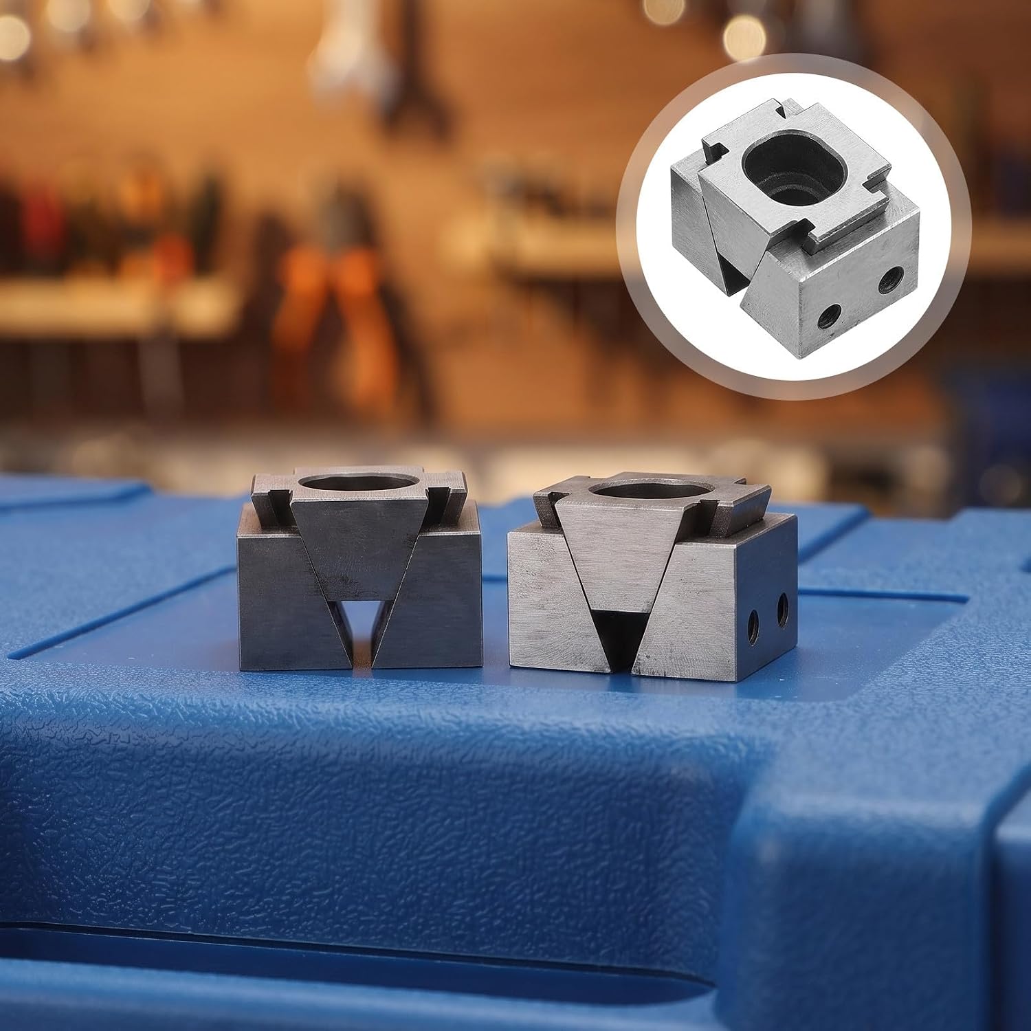 2pcs Cnc Side Clamp Stop Block for Machining Center Stainless Steel
