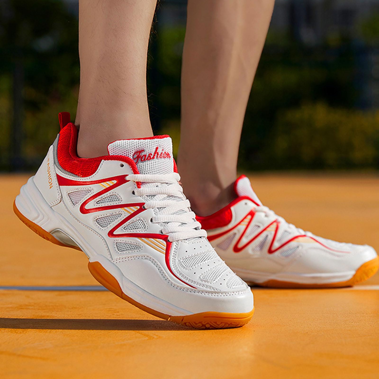 Zapatos De BáDminton para Hombre Y Mujer,Zapatos De Voleibol Fitness,Zapatos De Tenis De Mesa,Agarre Fuerte,Antideslizante,Respirable,Adecuado para Hombres,Mujeres Y Adolescentes