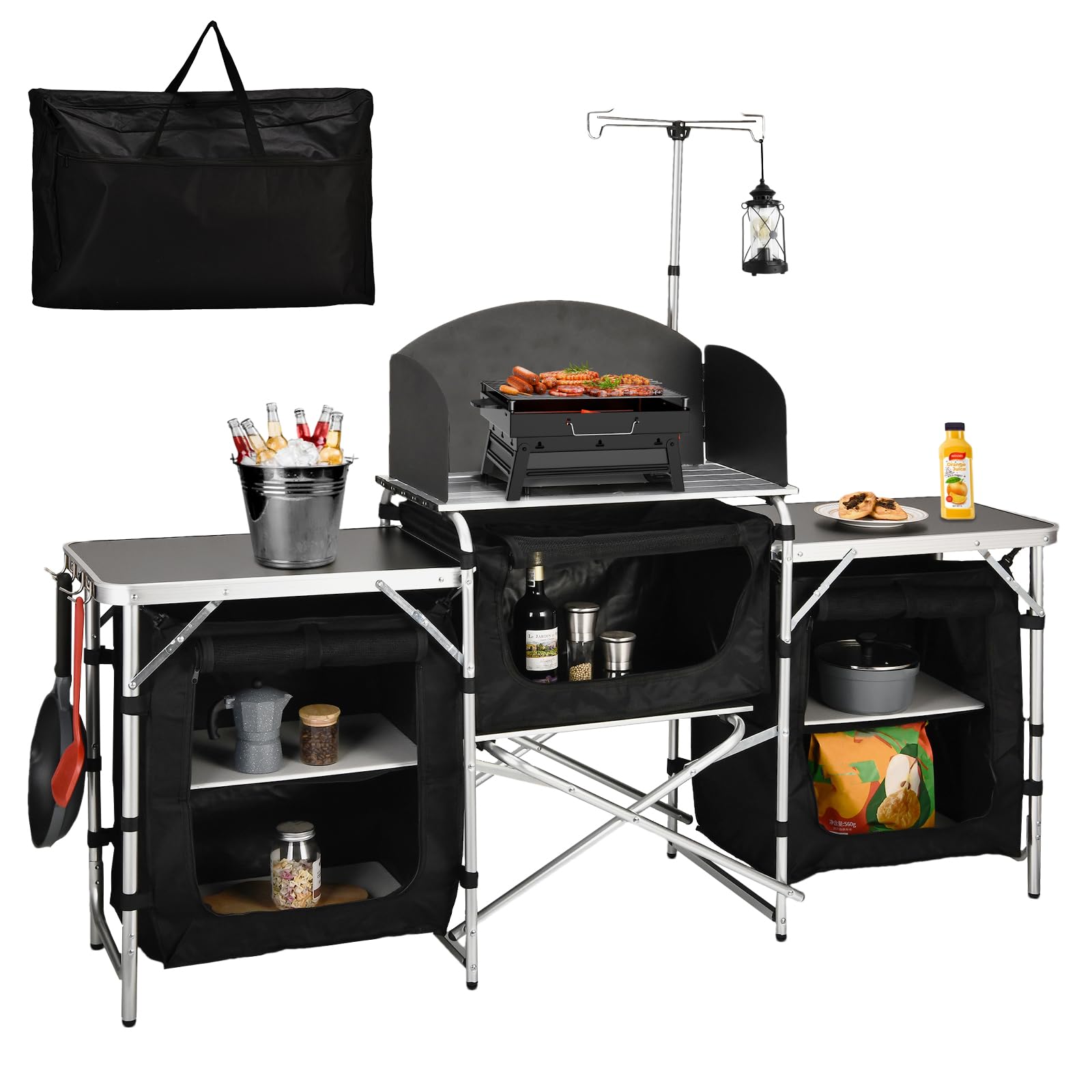 JOUYEK Camping Kitchen Table