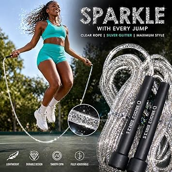 Street Ropez Royalty Double Dutch Jump Ropes (Set of 2) 14 ft, Heavy-Weight, Tangle-Free, No Doubling Needed, Perfect for Beginners & Pros + Bonus Storage Bag