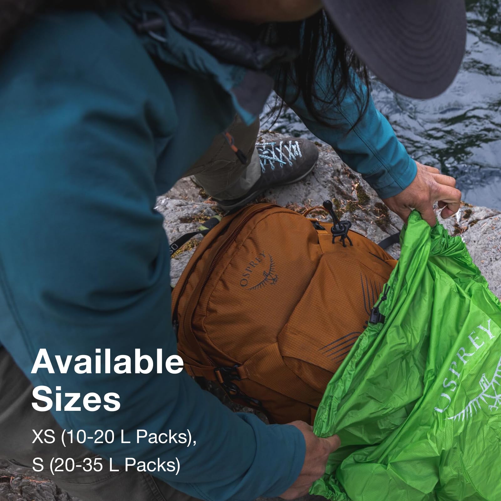 Osprey Hivis Housse de Pluie pour navetteur