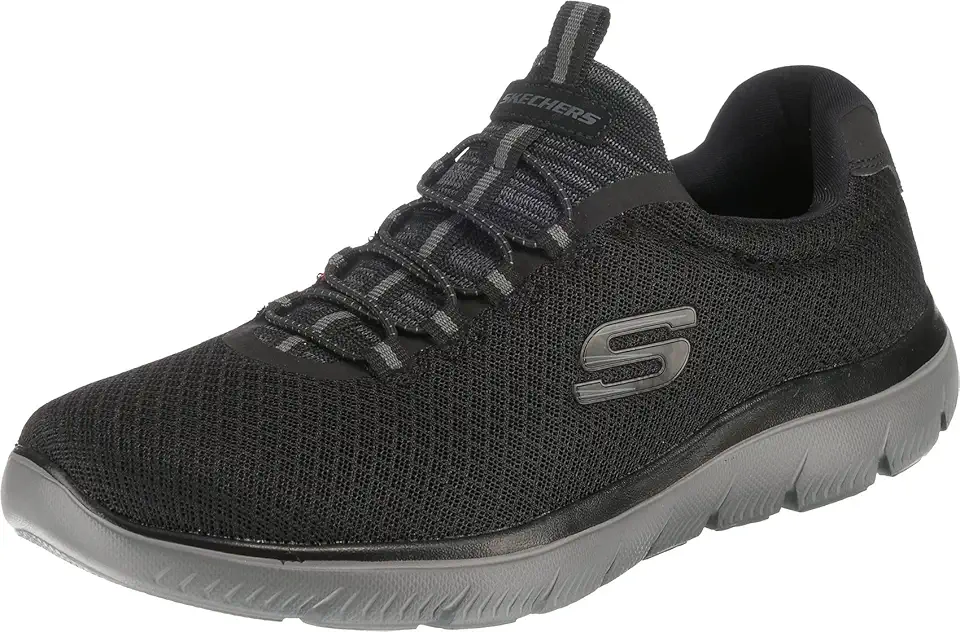 Skechers Sport Mens Summits Sneakers Wide FIT Herren Schuhe Blau